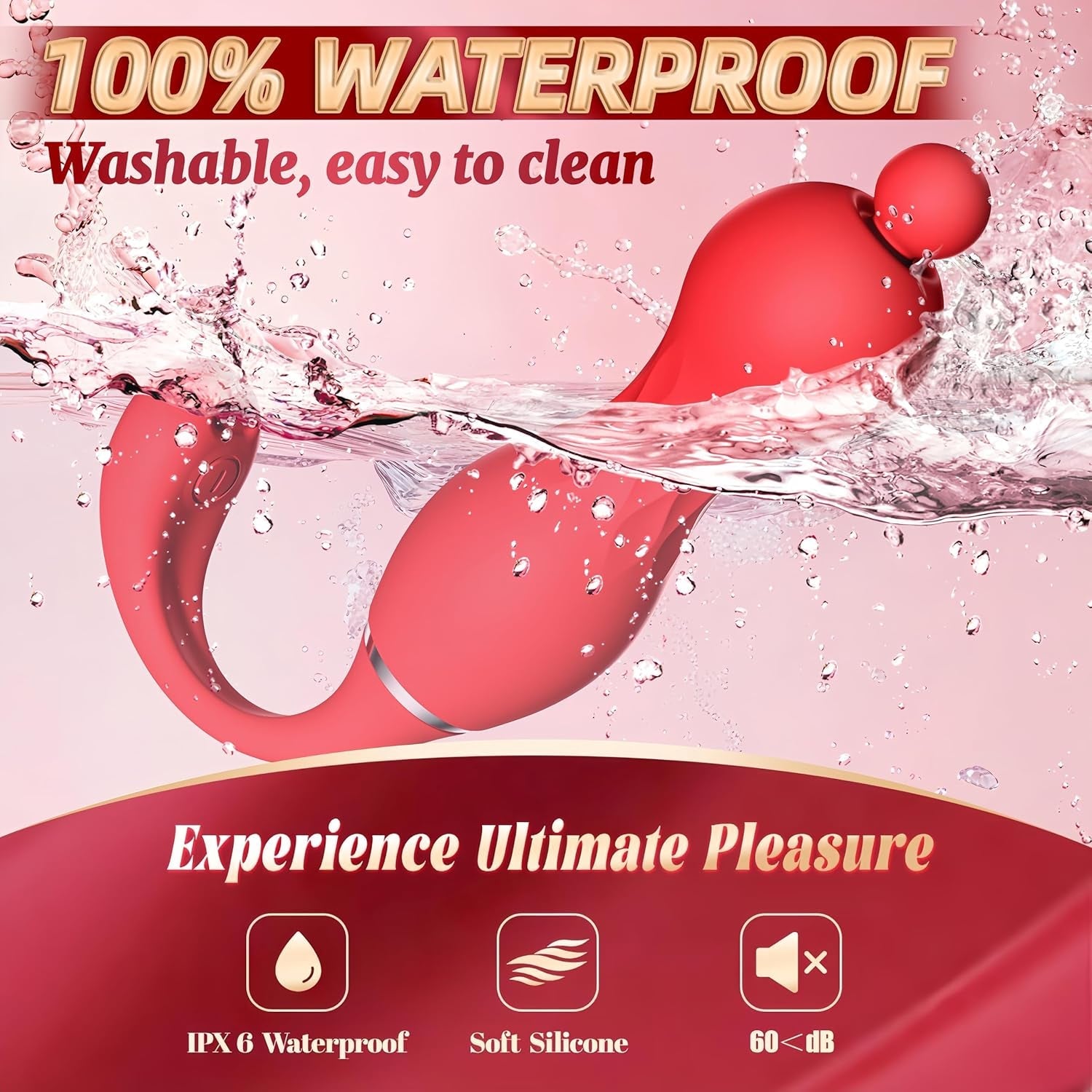 RoseOrbit App Remote Vibrating Egg 360 Rotation G-Spot