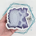 Cow Print XO Concho Freshie Mold