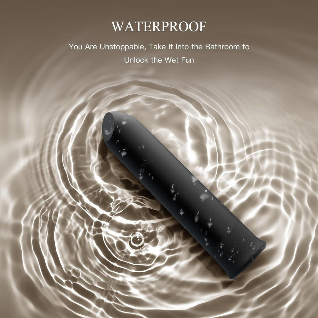 EdgePoint Bullet Vibrator Angled Tip 10 Modes Waterproof USB