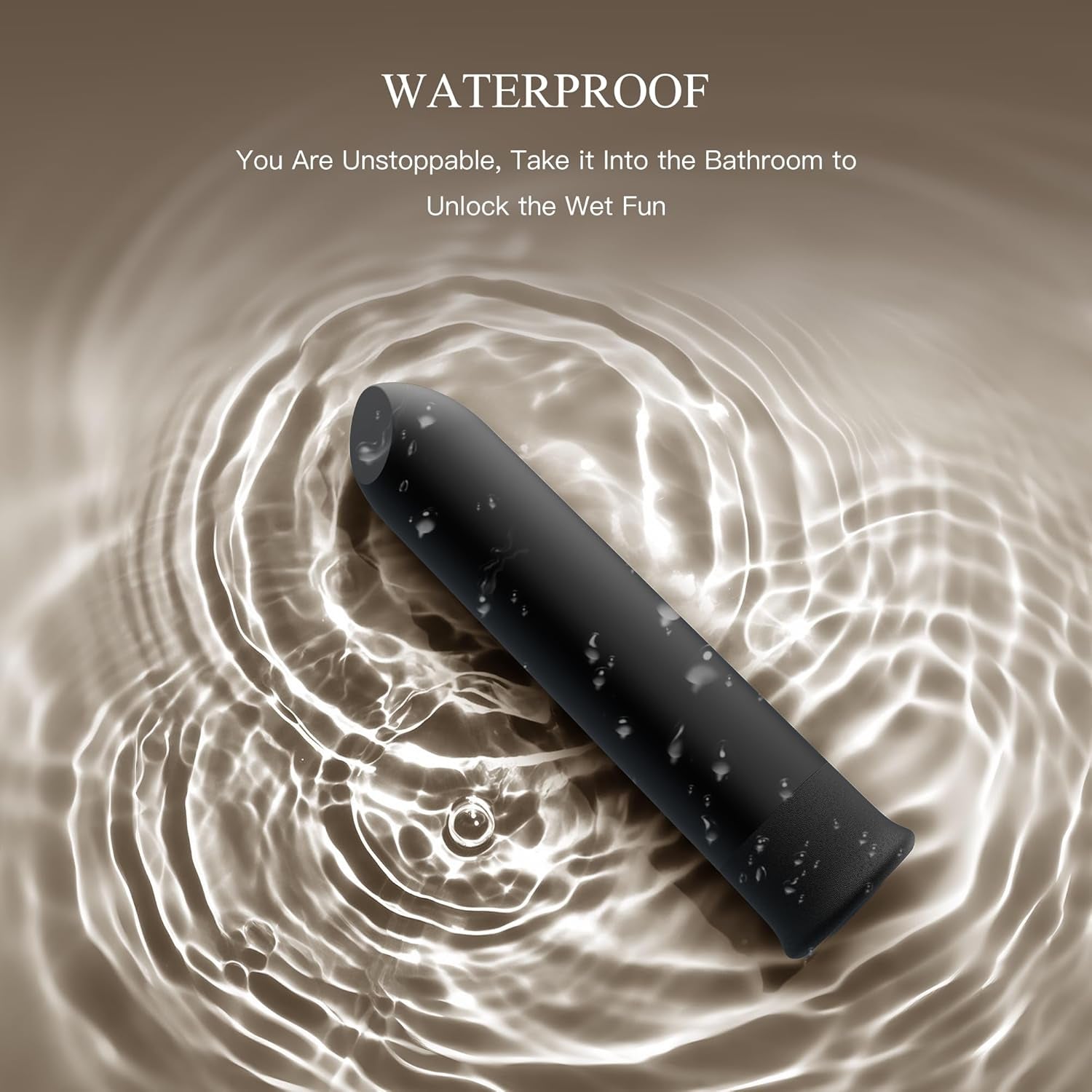 EdgePoint Bullet Vibrator Angled Tip 10 Modes Waterproof USB