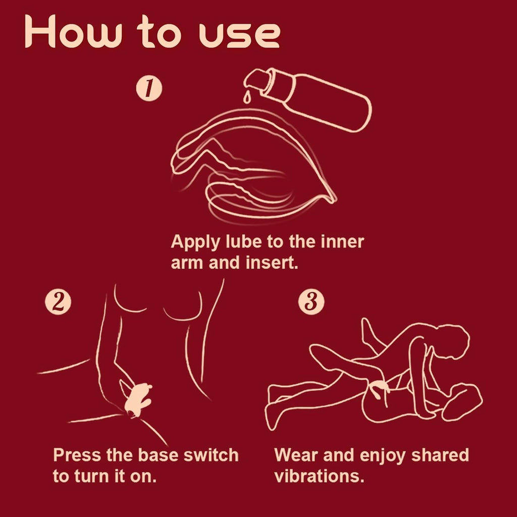 SyncRabbit APP Rabbit Wearable Couples Panty Vibrator