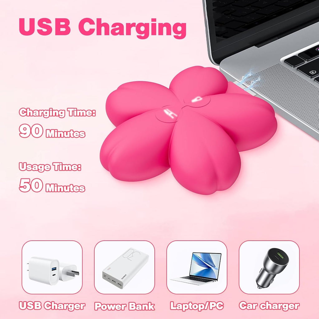 DualClamp Vibrating Nipple & Clitoral Clamps 9 Modes
