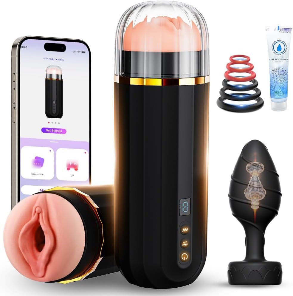 SynchroPulse 10X Male Masturbator Set