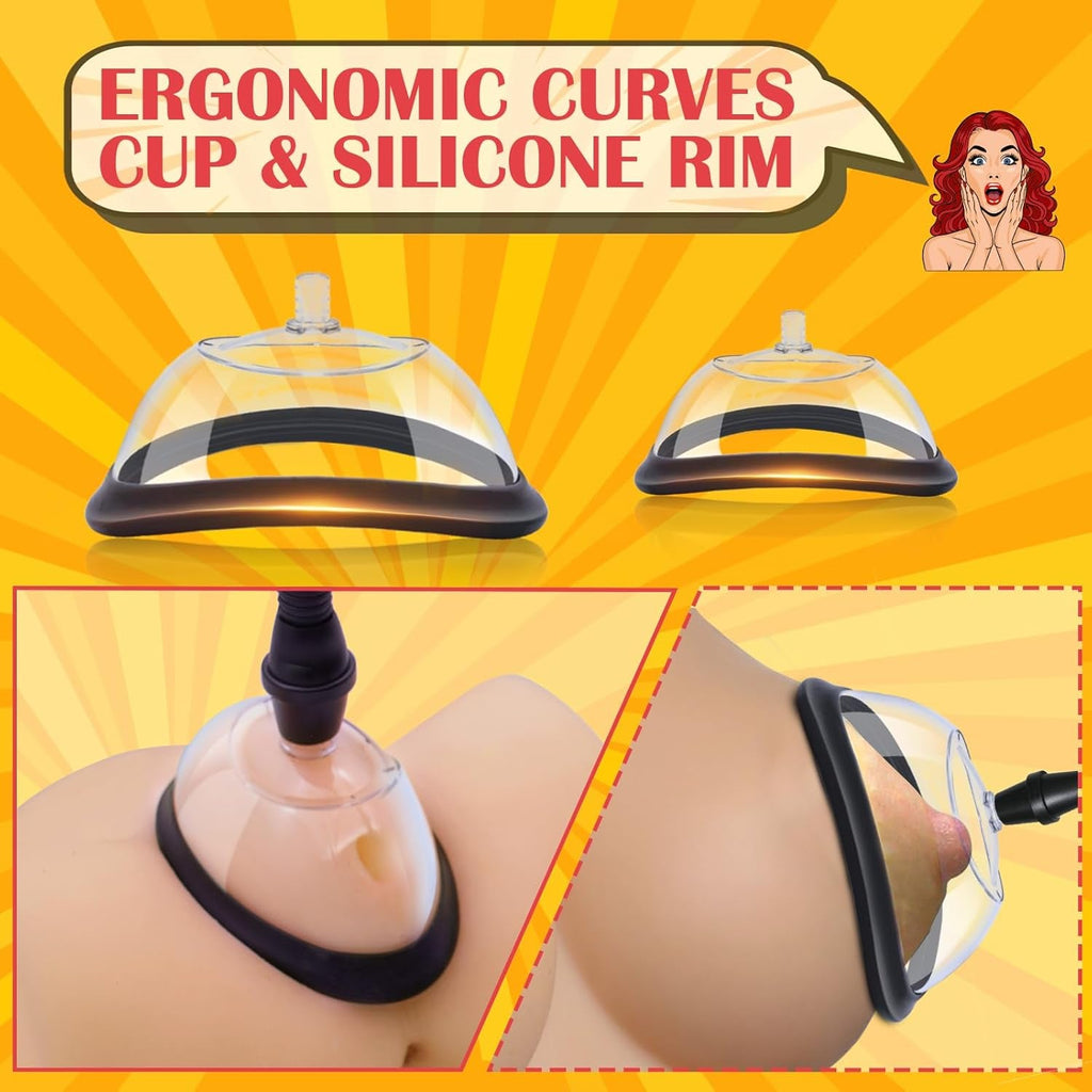 AeroBloom Manual Pussy Pump & Nipple Suckers