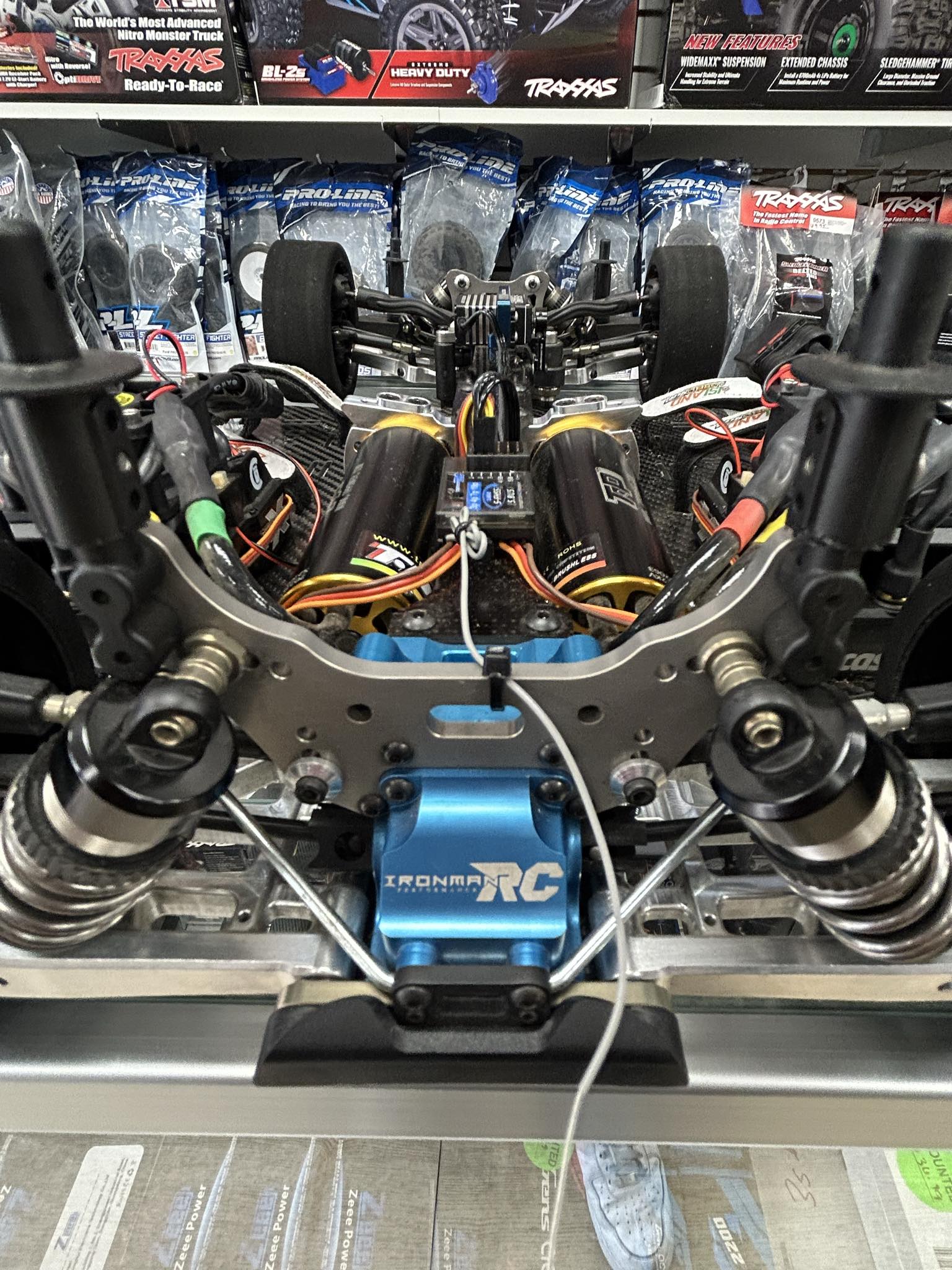 IRonManRc Custom Hobao VTE2 Dual SpeedRun Build 8s W/ Painted body * LAUNCH *