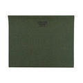 Universal Hanging File Folders, Letter Size, 1/5-Cut Tabs, Standard Green, 25/Box (UNV14115)