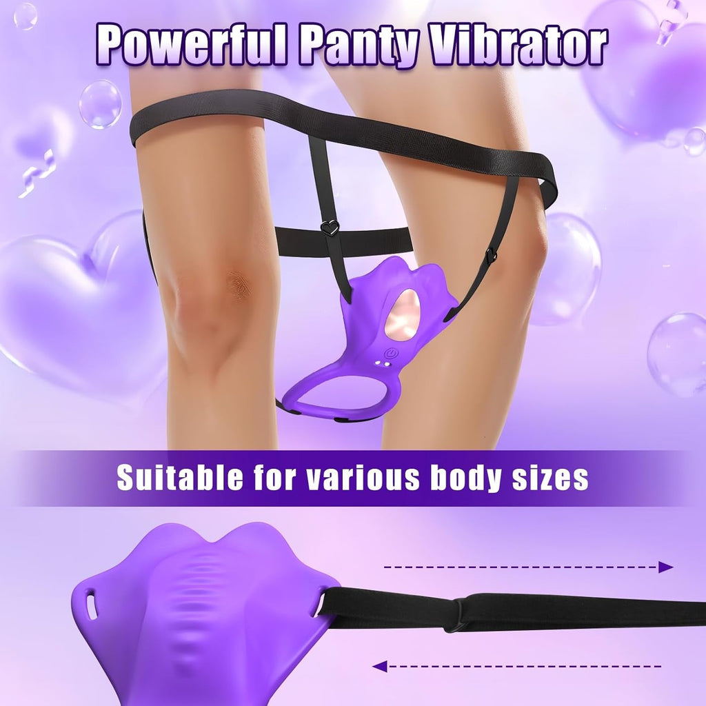 SyncEase Wearable Cock Ring Clit Stimulator Remote 10 Modes