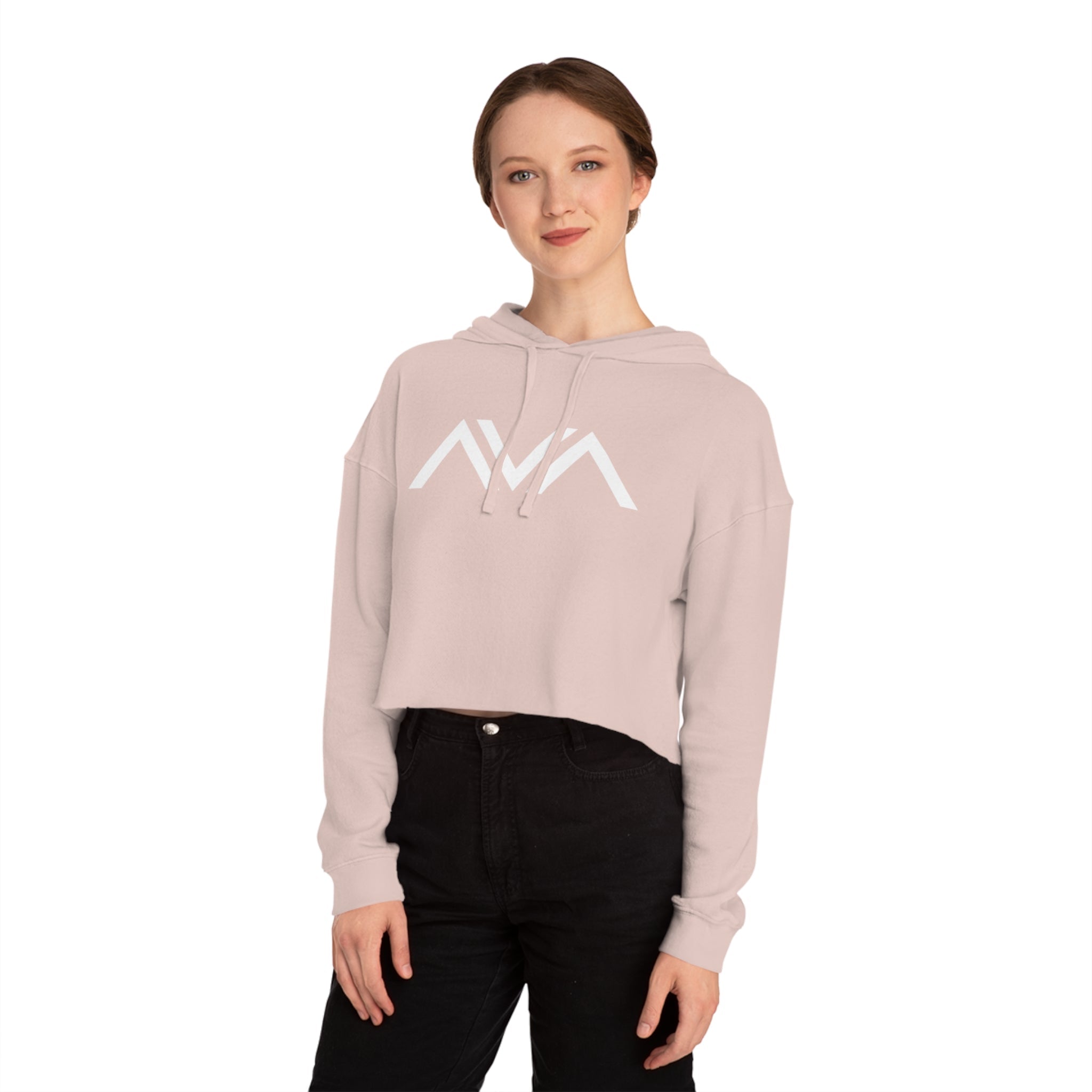 UA Stylish Women's Cropped Hooded Sweatshirt