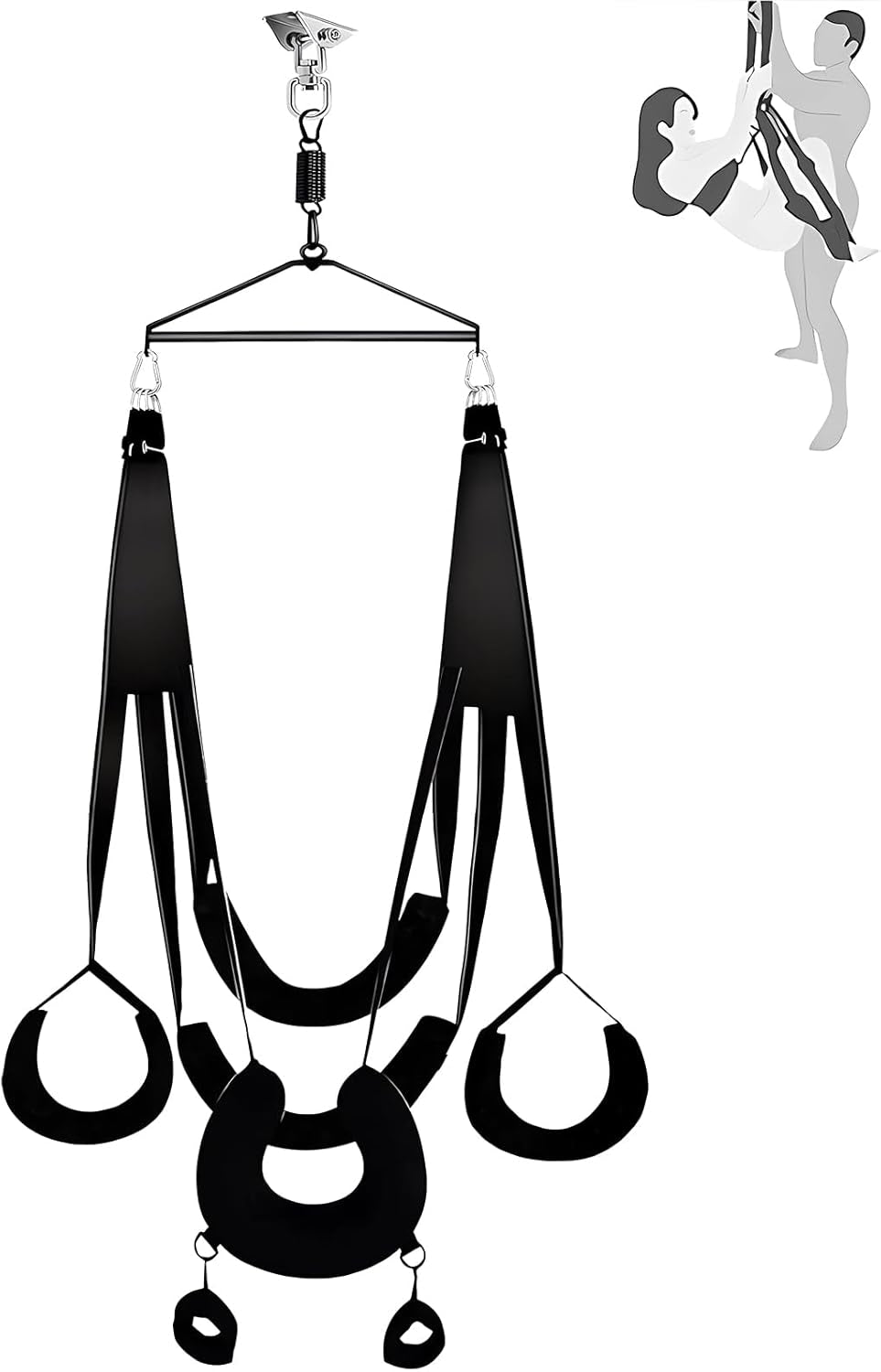 AveriX 360° Sex Swing with Padded Support