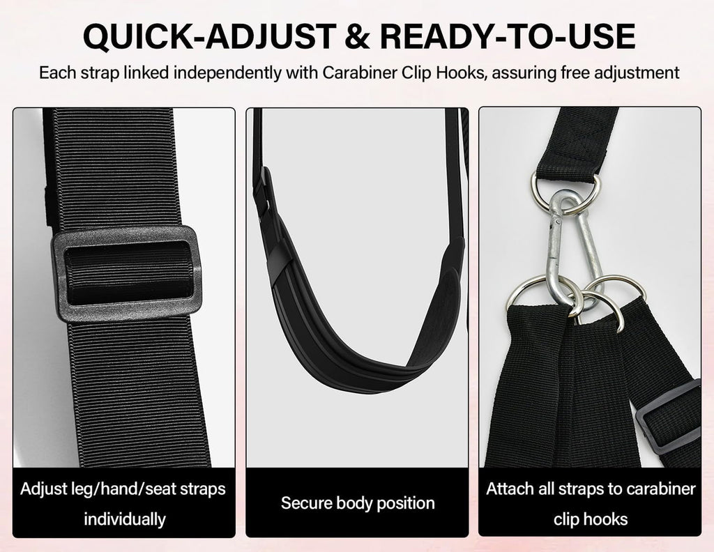 ElarisX Adjustable Door Swing with Handles