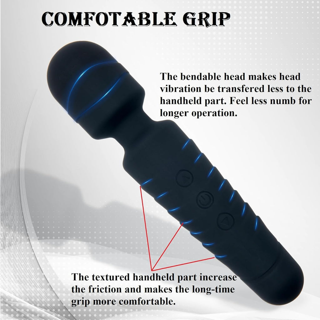FlexiClimax G-Spot Wand Vibrator 10 Modes 5 Intensities