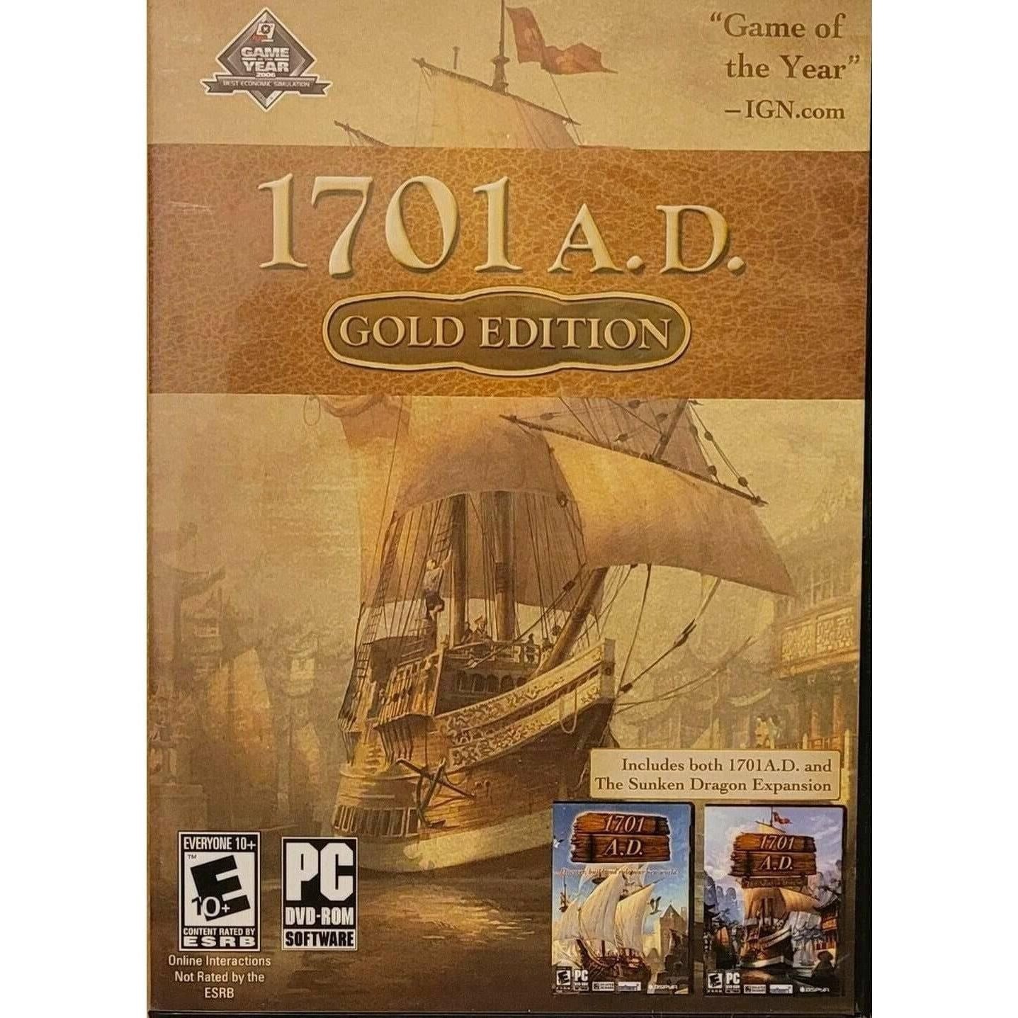 1701 A.D. Edición Oro - PC