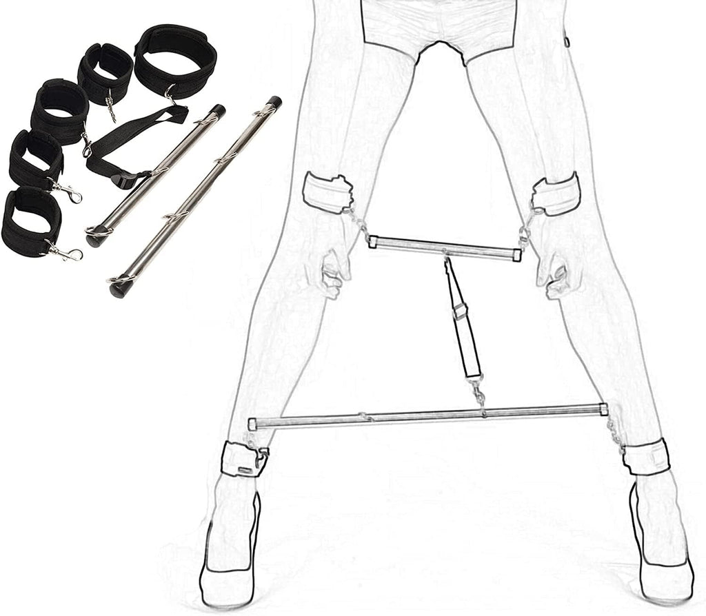 UnderControl Bed Restraint Spreader Bar Kit for Queen & King Beds
