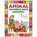 Animal Colouring Book for Kids with The Learning Bugs Vol.1: Fun Children's Colouring Book for Toddlers & Kids Ages 3-8 with 50 Pages to Colour & Lear - Paperback