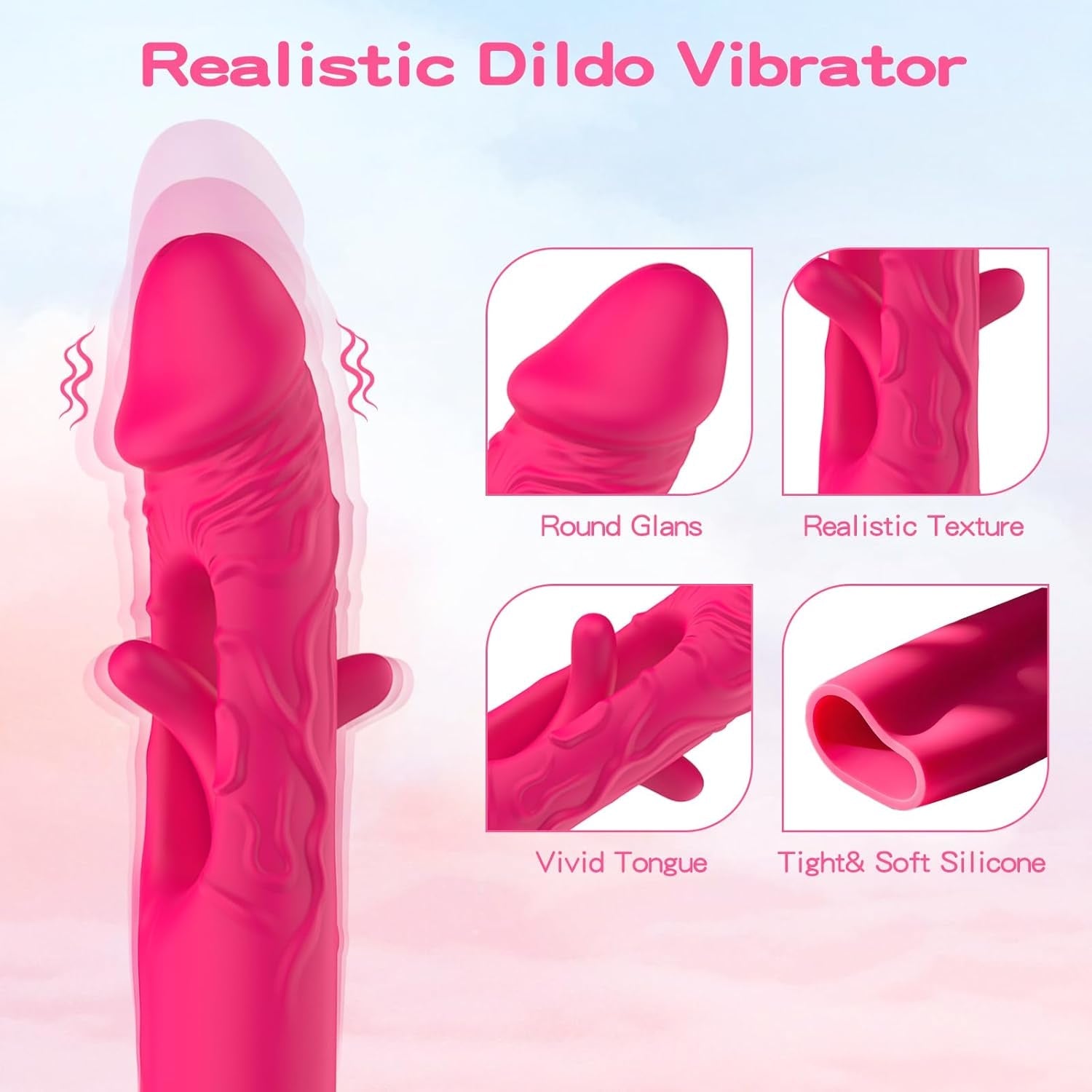 ThrustWave Tongue Flapping Thrusting Dildo Vibrator Machine