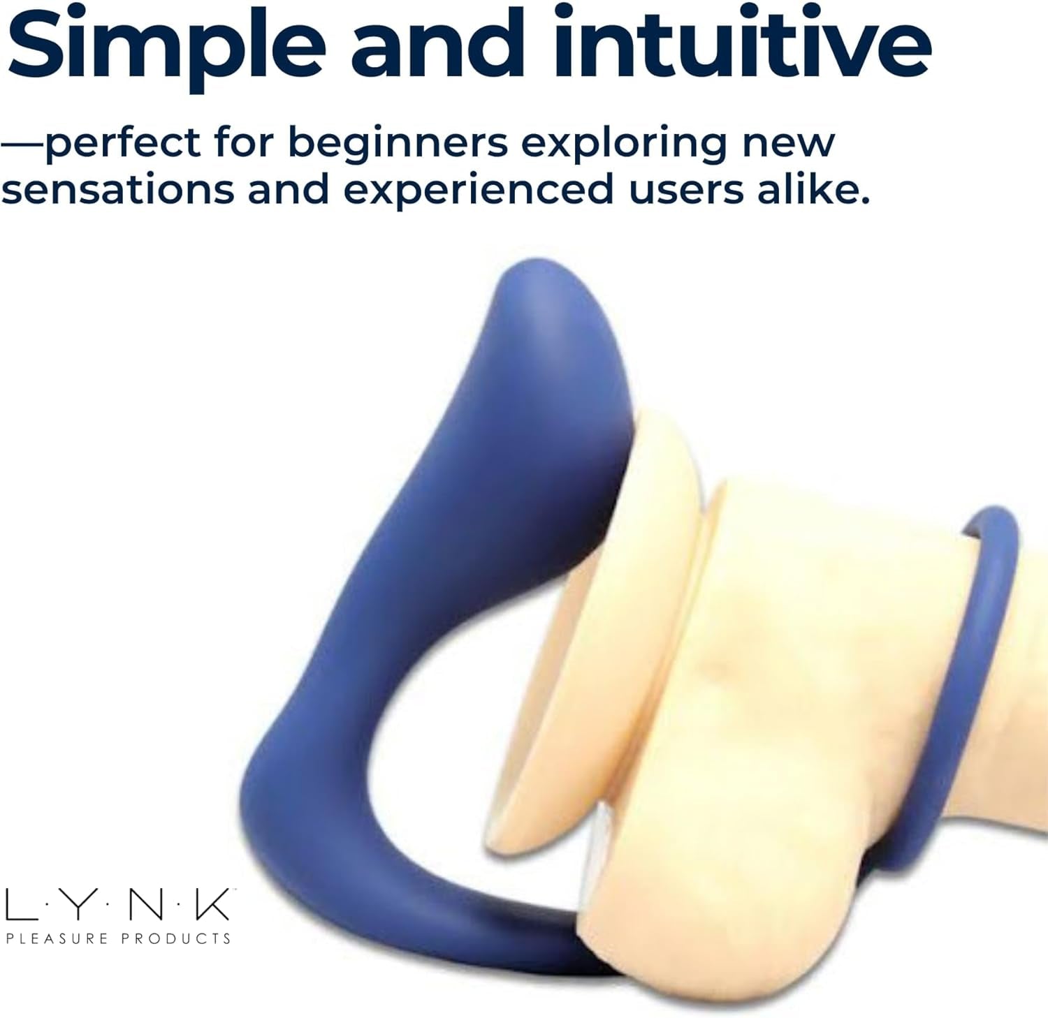 FlexLockX Prostate Massager Cock Ring Silicone Beginner Fit