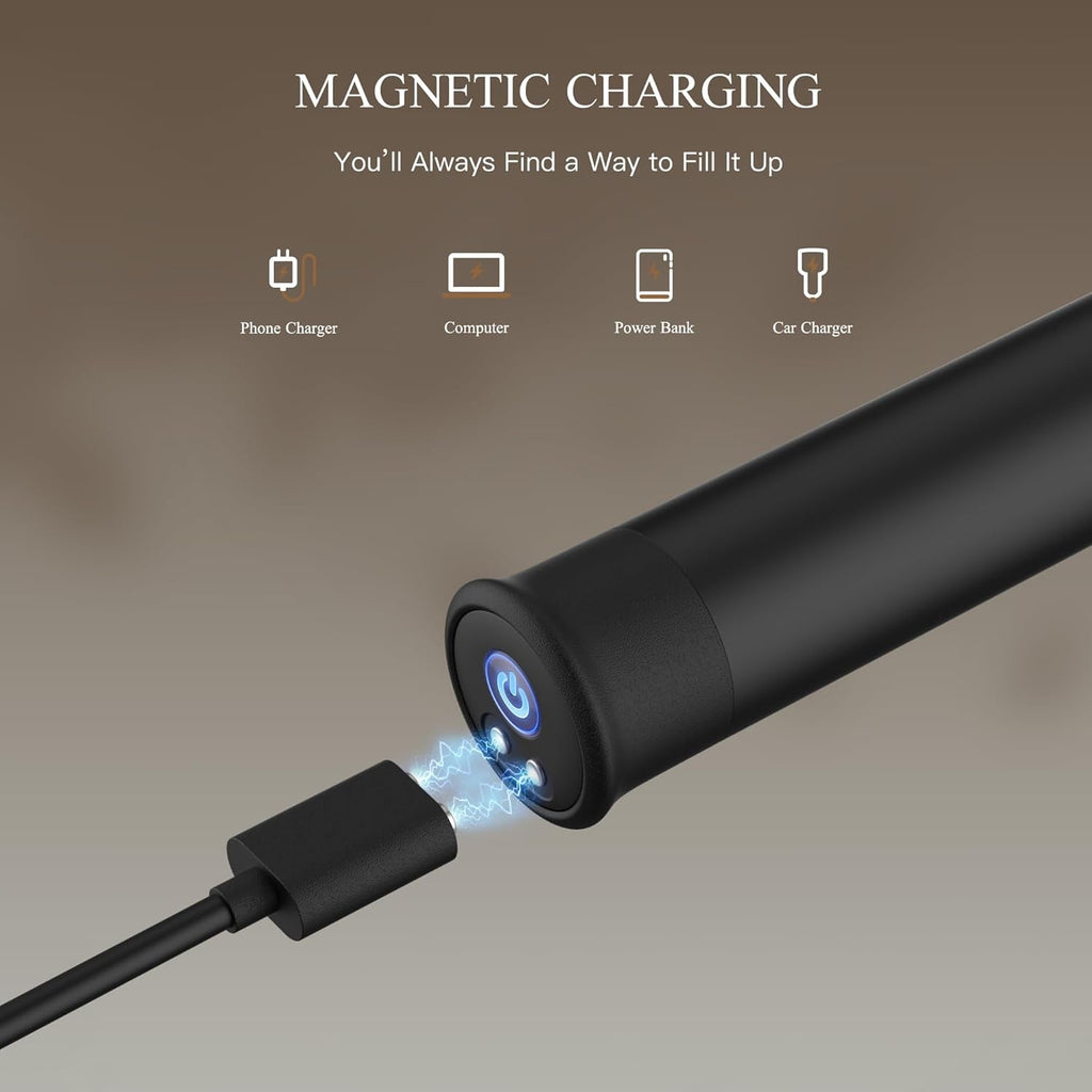 EdgePoint Bullet Vibrator Angled Tip 10 Modes Waterproof USB