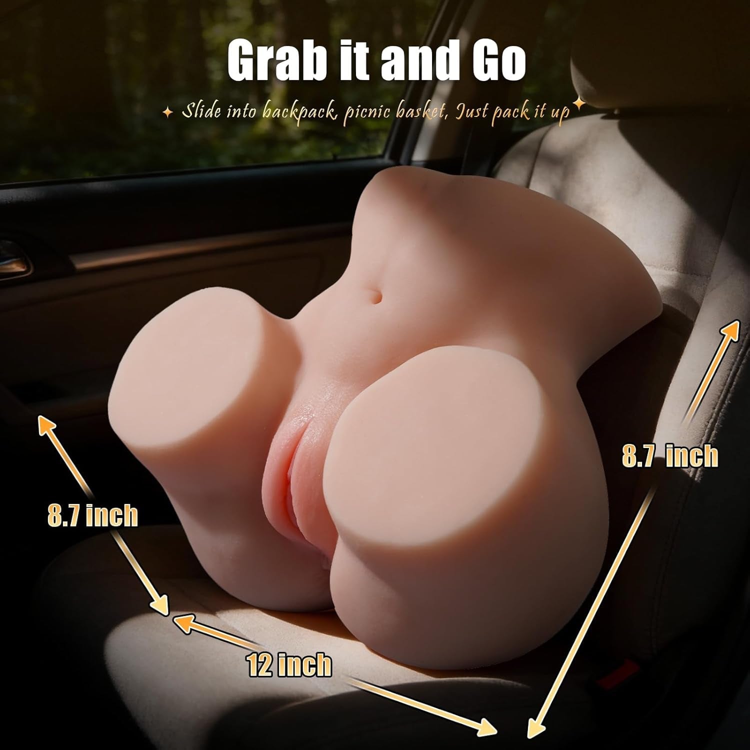 AeroGripX Realistic 7.8LB Dual Channel Stroker Sex Doll
