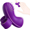 VioraX Finger Vibrator 10 Modes Waterproof Mini Purple