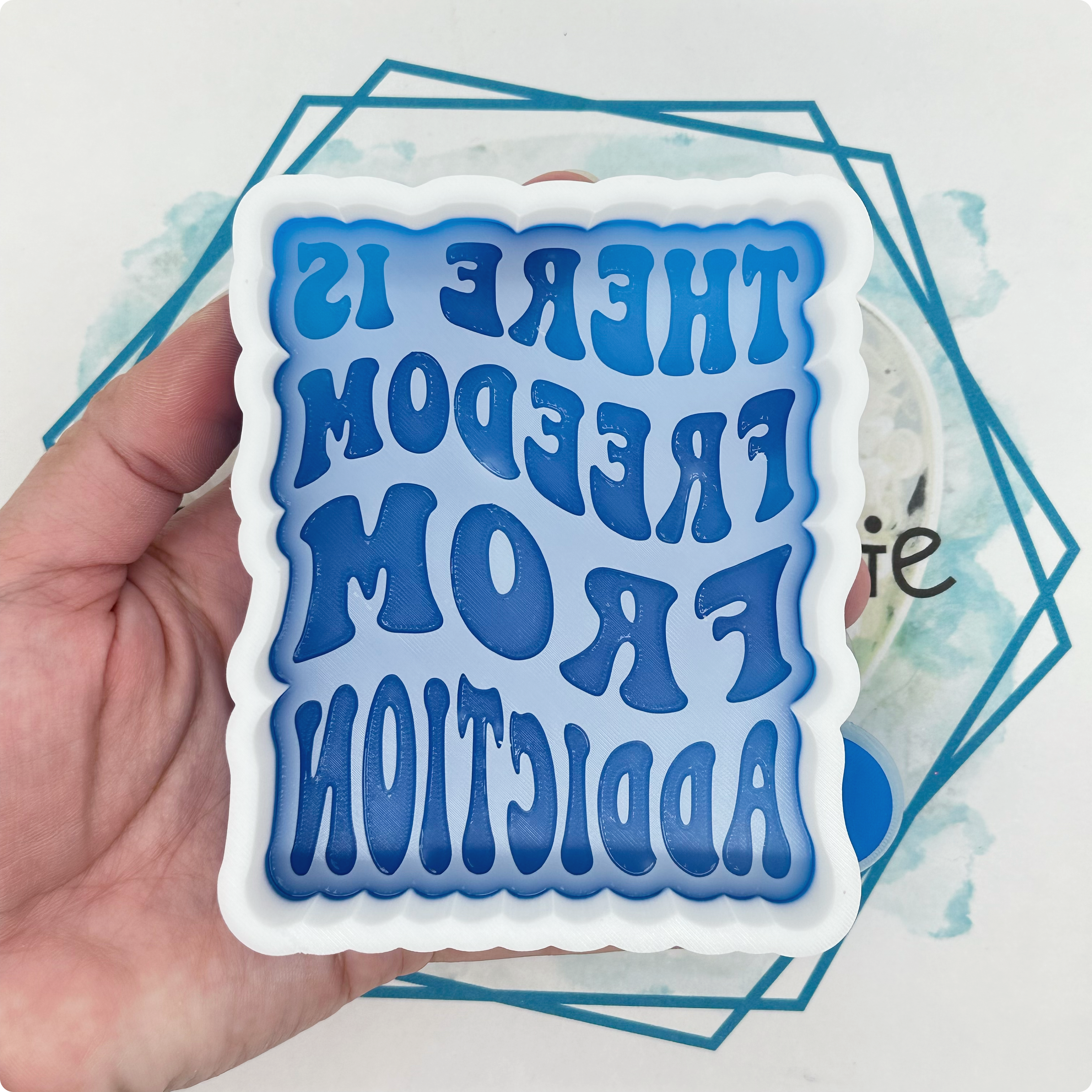 Freedom From Addiction Freshie Mold