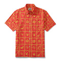 Camisa de Hombre Clásica con División en Nueve Cuadrados Vida Tropical