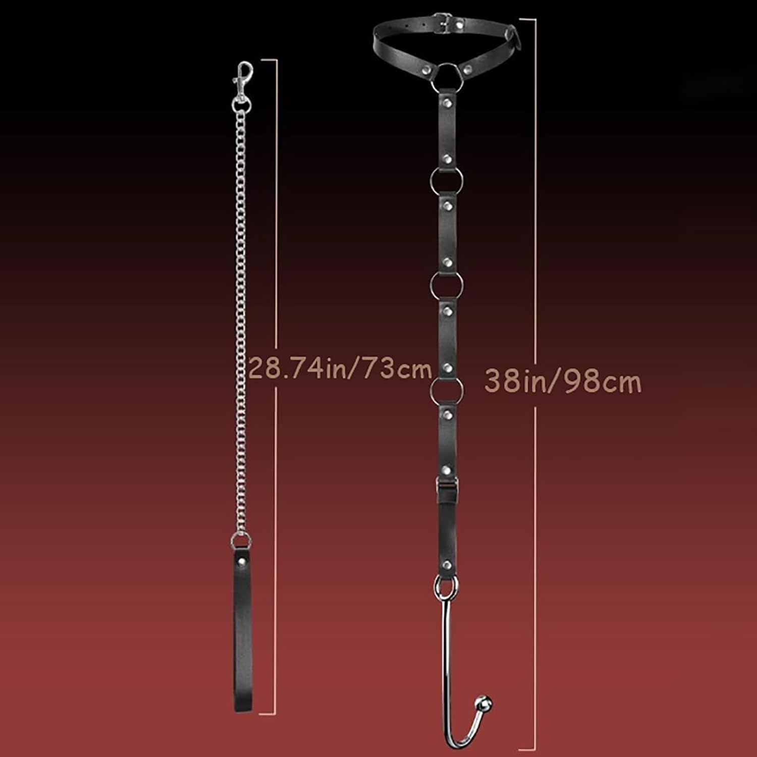 ObeyHook Anal Hook BDSM Collar Chain Kit