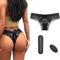 LaceStealth Lace Bullet Panty Vibrator Remote 10 Modes