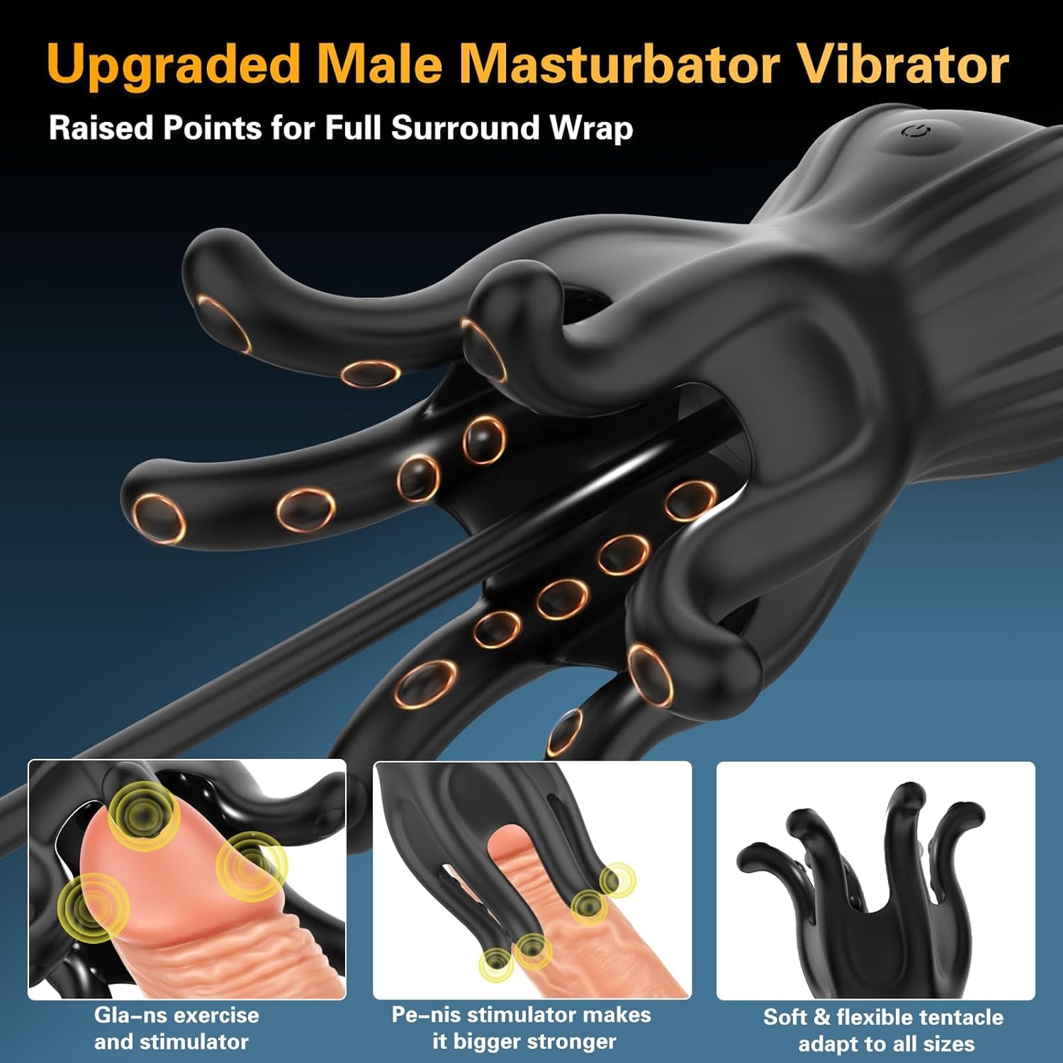 NexusGlide 3-in-1 Penis Vibrator Urethral Trainer