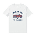 Camiseta Hawaiana para Hombre I'm Classic Cuello Redondo 100% Algodón - BLANCA