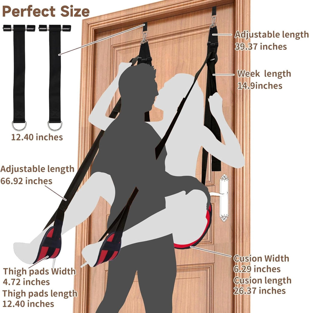 Velaryn Door Sex Swing with Seat & Restraints