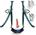 DuoLuxe Premium Door Sex Swing with Dildo & Seat