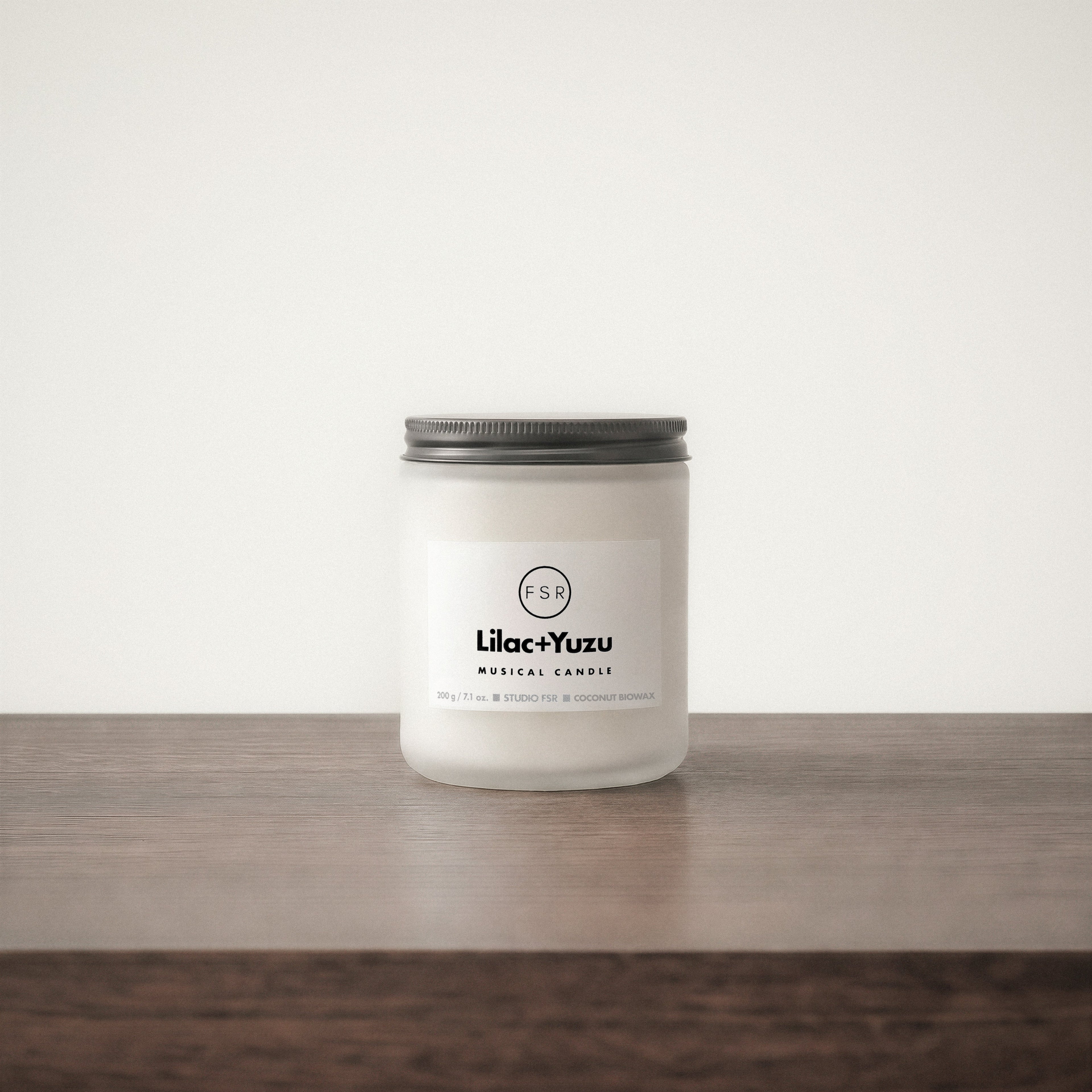 Lilac+Yuzu Musical Candle