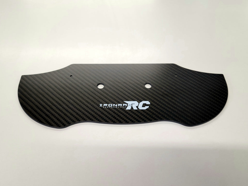 IRonManRc Hobao Vte2 1/7 CARBON FIBER Front WIDE Splitter for Delta 1/7 Plastic Bodys