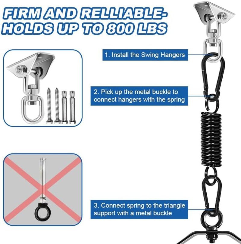 NexoraX 360° Heavy Duty Sex Swing Adjustable