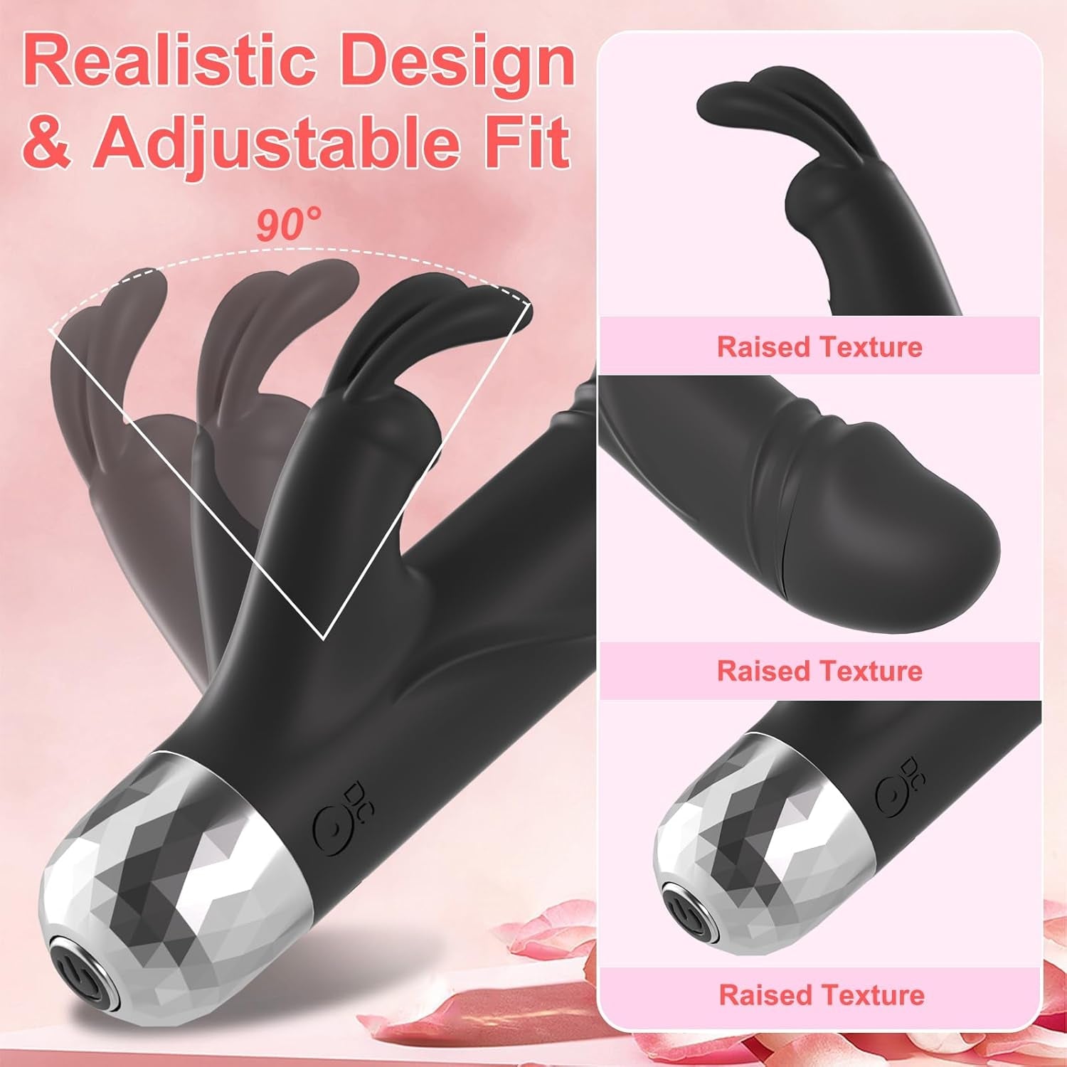 MicroPulse Mini Rabbit Bullet Vibrator 10 Modes Waterproof