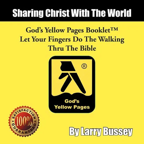 God's Yellow Pages Booklet: Let Your Fingers Do The Walking Thru The Bible - Paperback