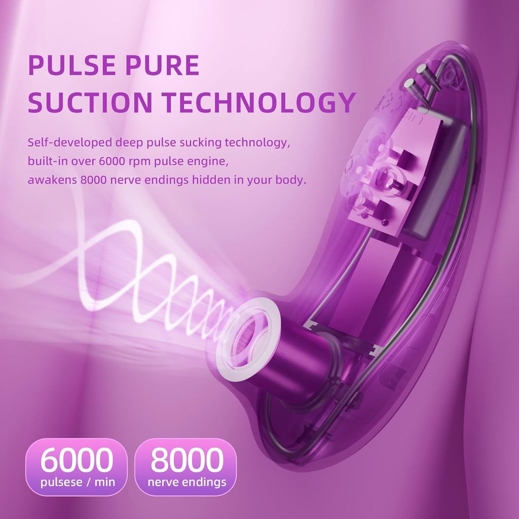 ThermavaX Heating Clit Sucker App Control Waterproof Quiet