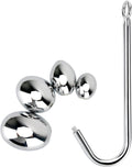 SteelHook Stainless Steel Anal Hook Set with 4 Balls