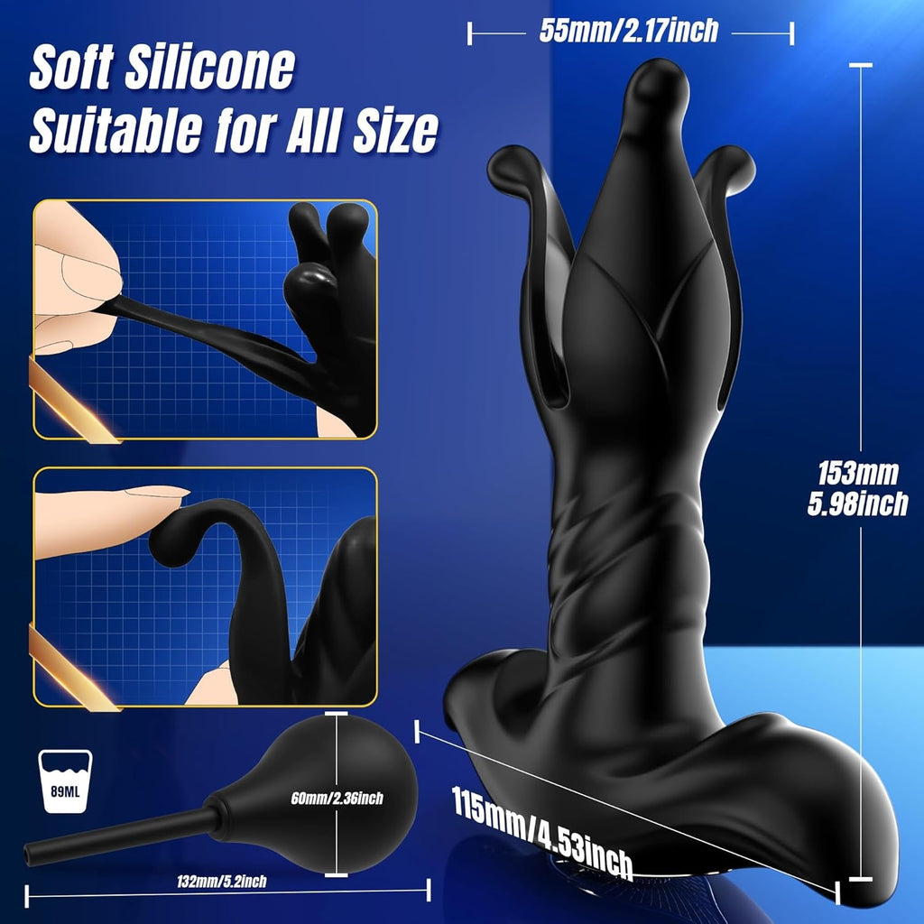 EnvirosX AI Prostate Massager Enema Plug App Control