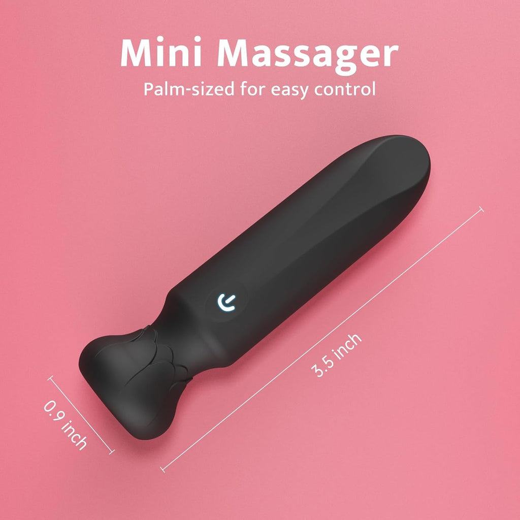 MidnightLuxe Bullet Vibrator 10 Modes Waterproof Silicone Rechargeable