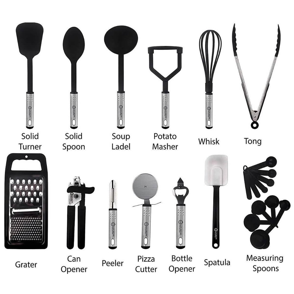 23-Piece Set: Nylon Cooking Utensils Set
