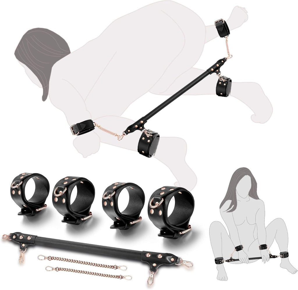 ChainFlex Adjustable Spreader Bar BDSM Kit