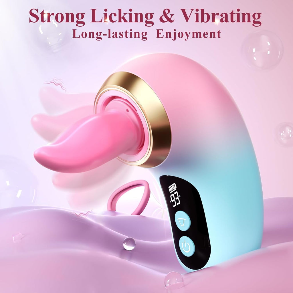 LumiVanta AI Rose Wand Clit Sucker LCD App Waterproof