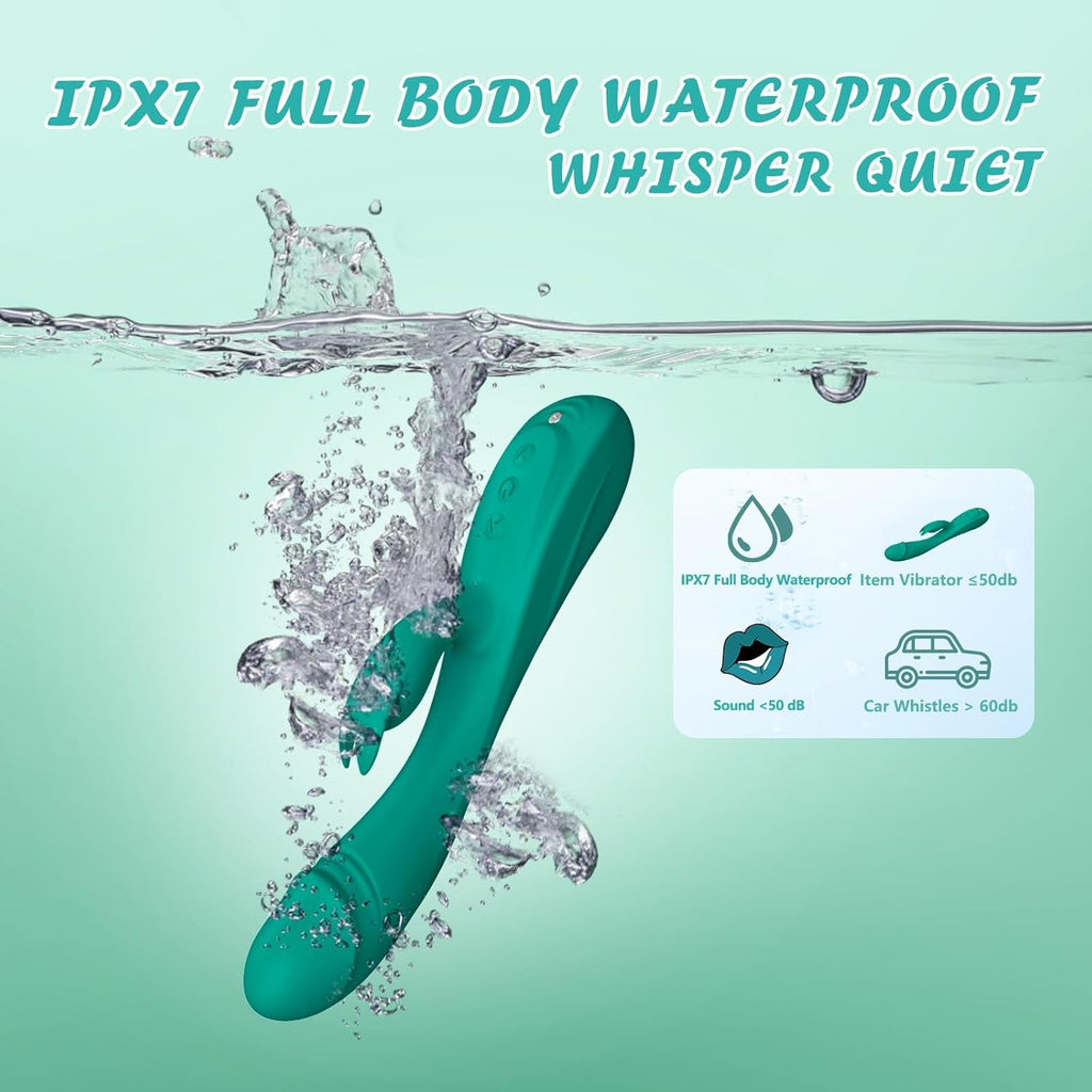 NoirWave Rabbit Vibrator 49 Modes Dual Motor Waterproof