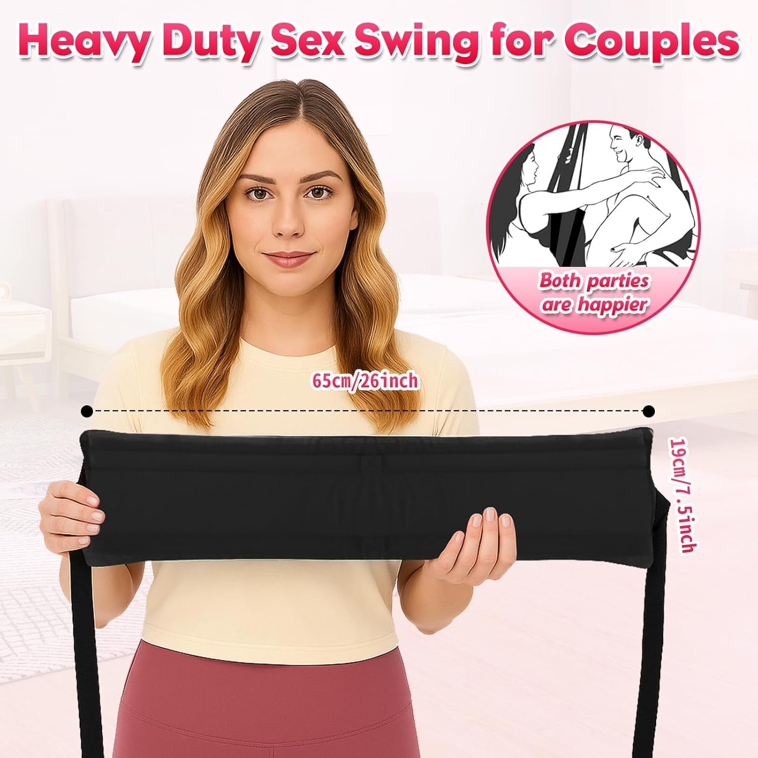 UltraPlush Heavy-Duty Door Sex Swing 800lb