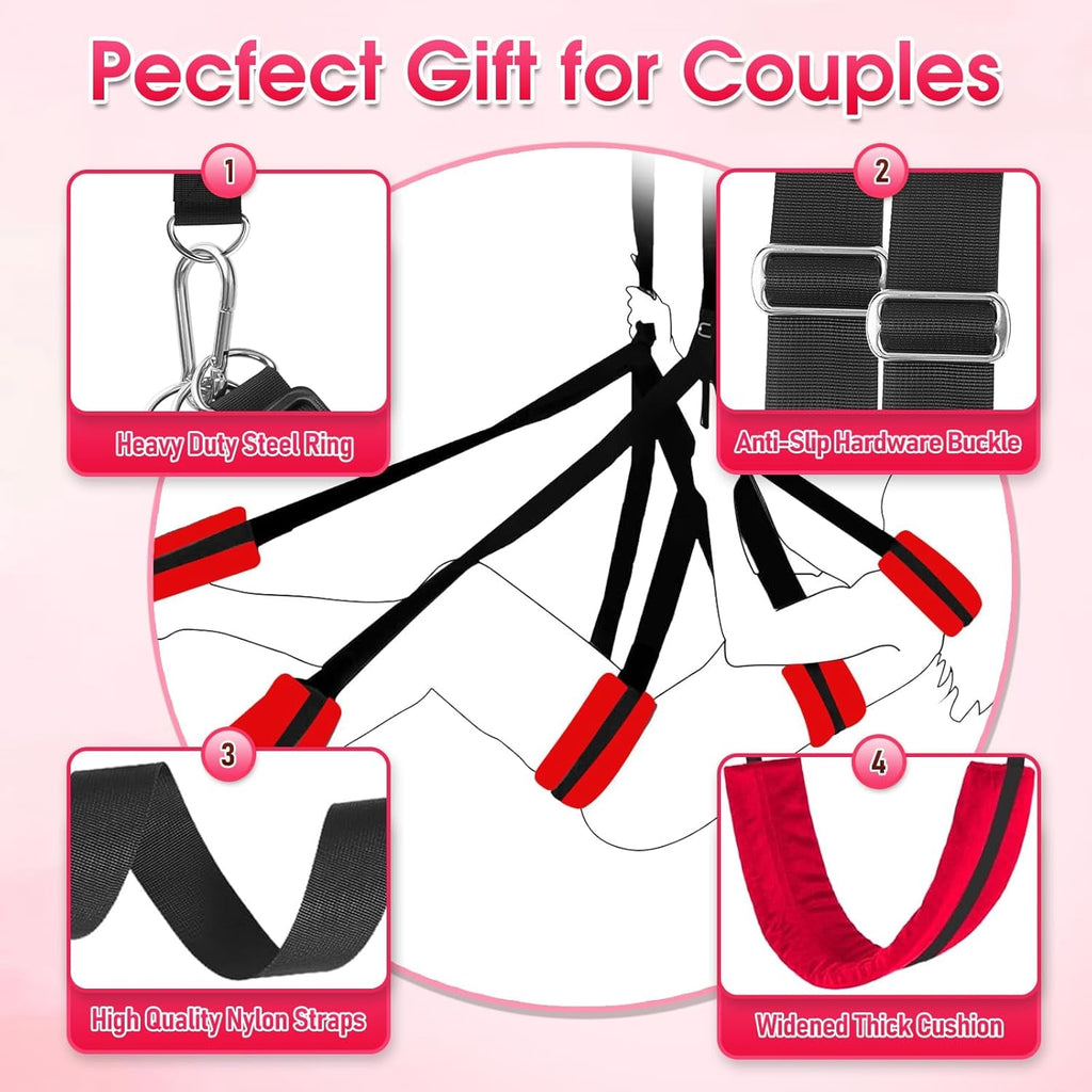 ScarletBond BDSM Sex Swing Adjustable