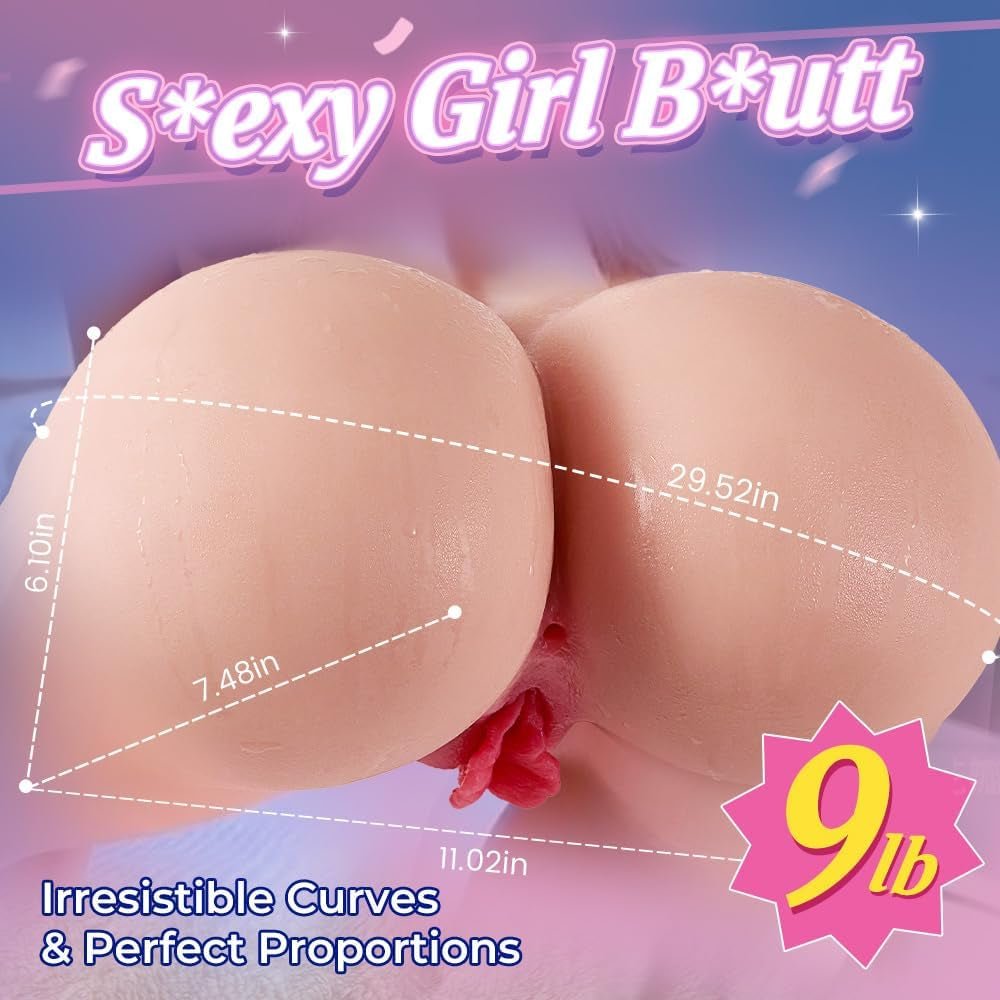 VictoryCurve Realistic 9LB Dual Channel Stroker Sex Doll