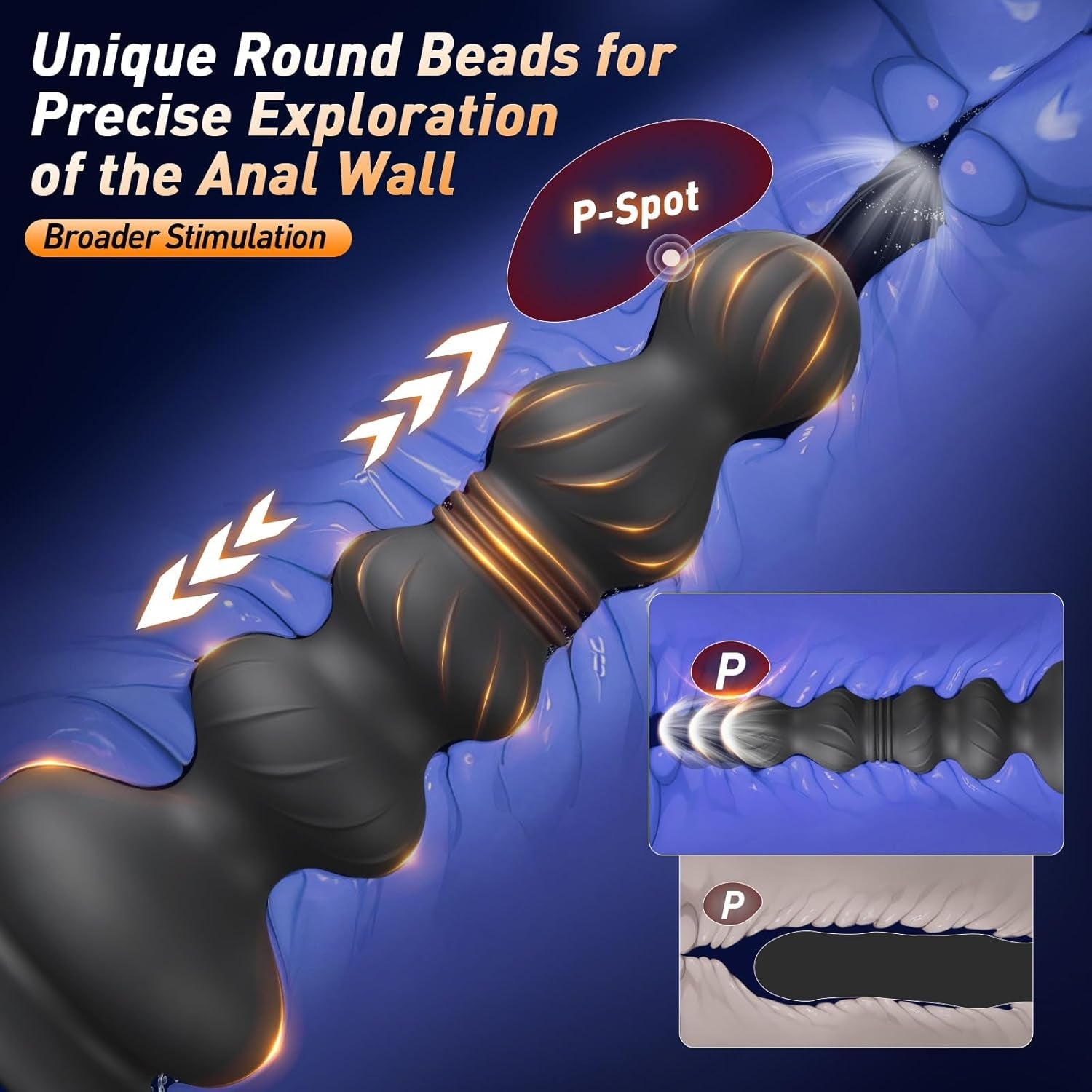 ThrustWaveX Thrusting Anal Beads Prostate Massager