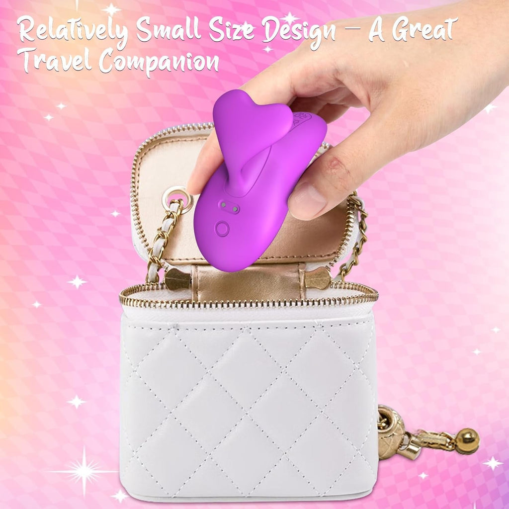 LoveGrip Mini Finger Vibrator 9 Modes Quiet Rechargeable