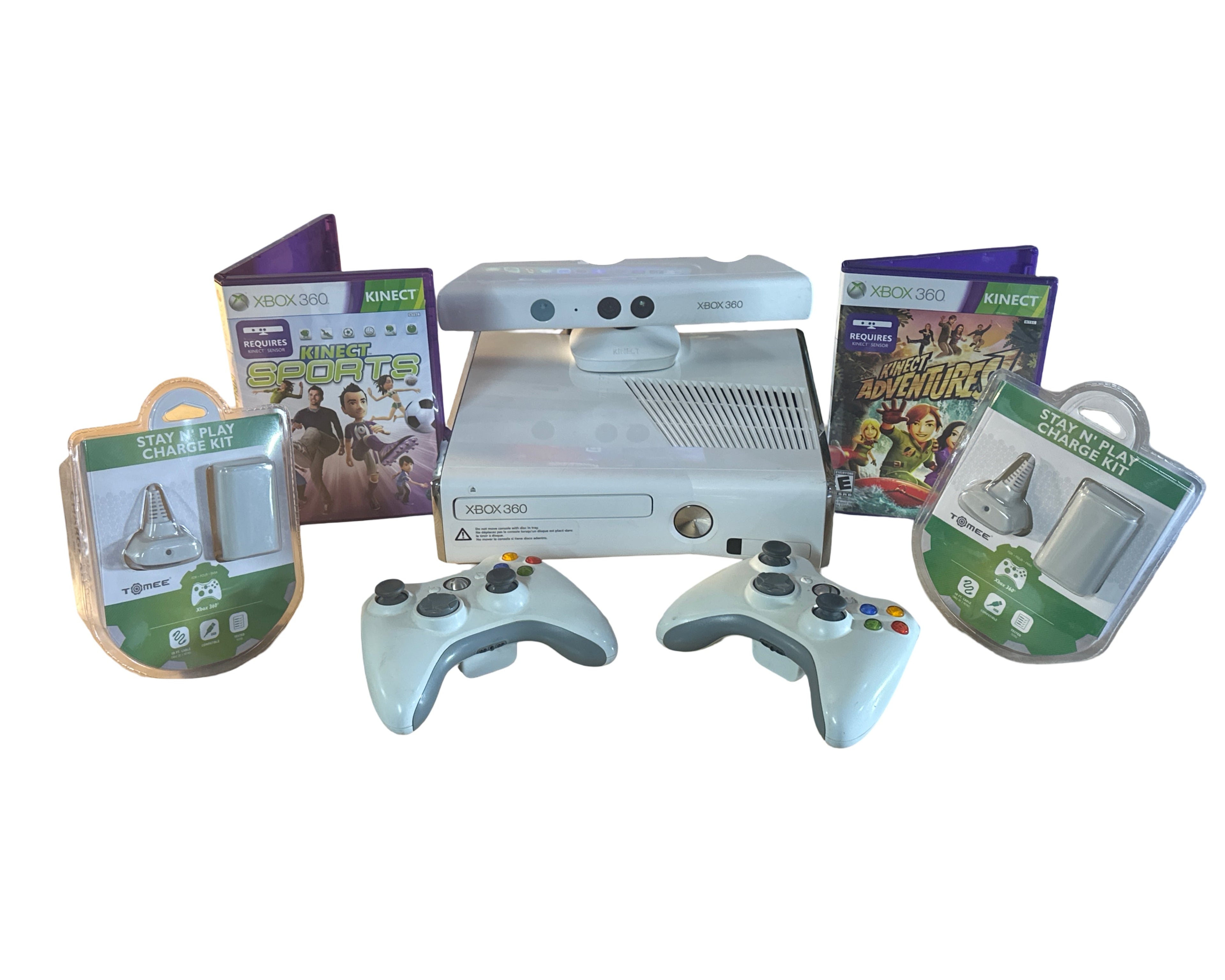 Xbox 360 Slim 4GB Blanca con Kinect - Xbox 360